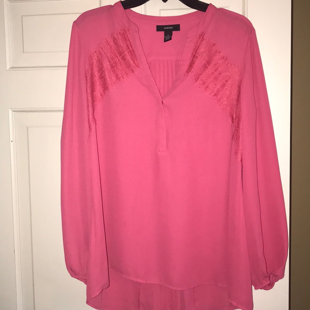 Alfani Pink Blouse